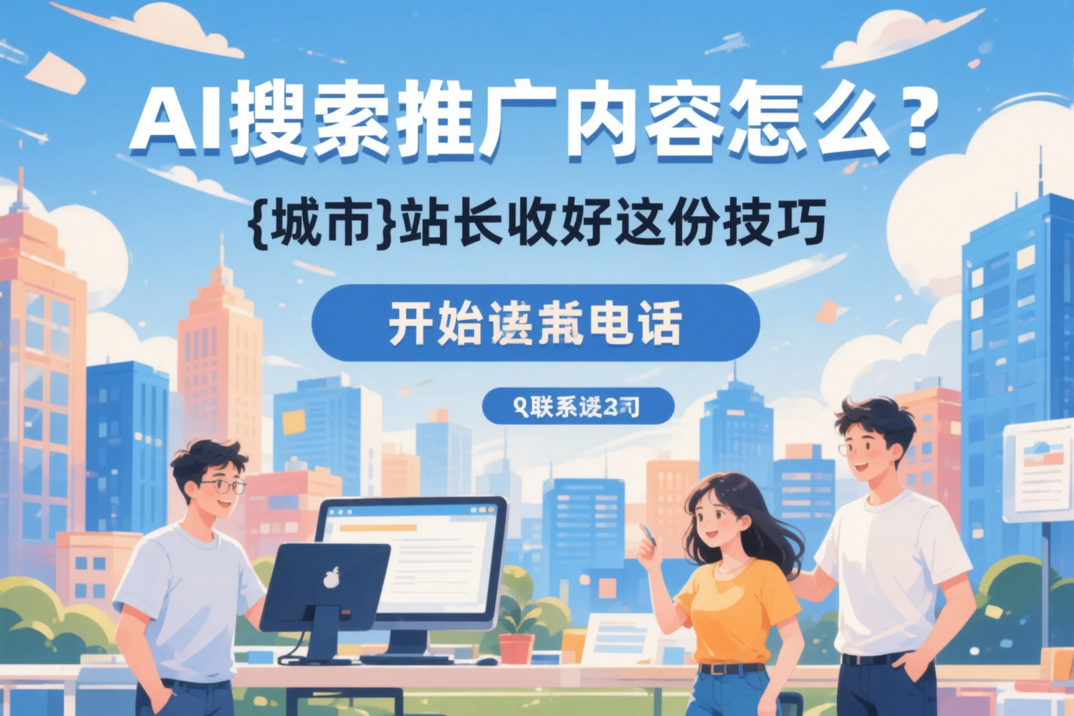 AI搜索推广内容怎么写？双河站长收好这份技巧