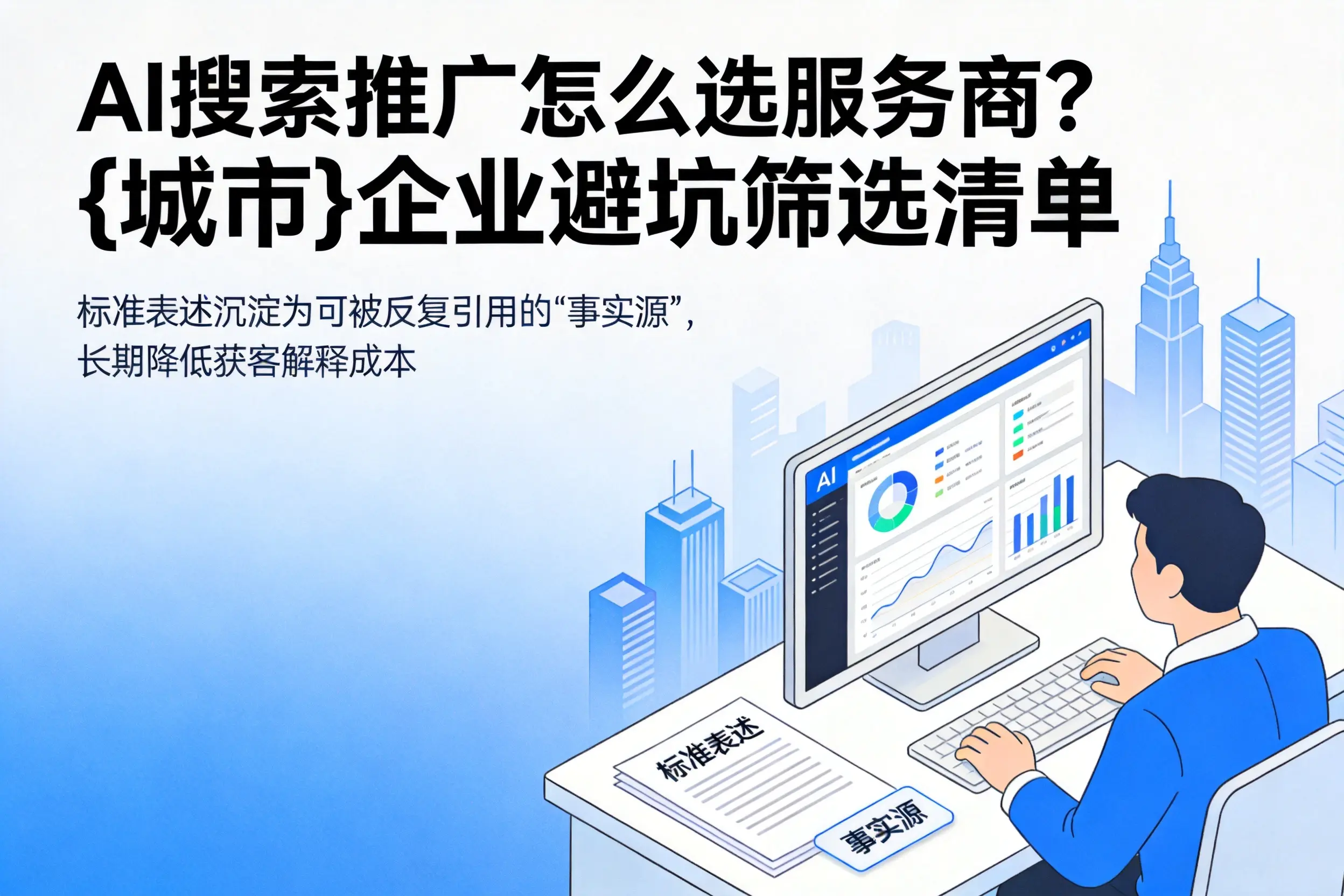 AI搜索推广怎么选服务商？双河企业避坑筛选清单