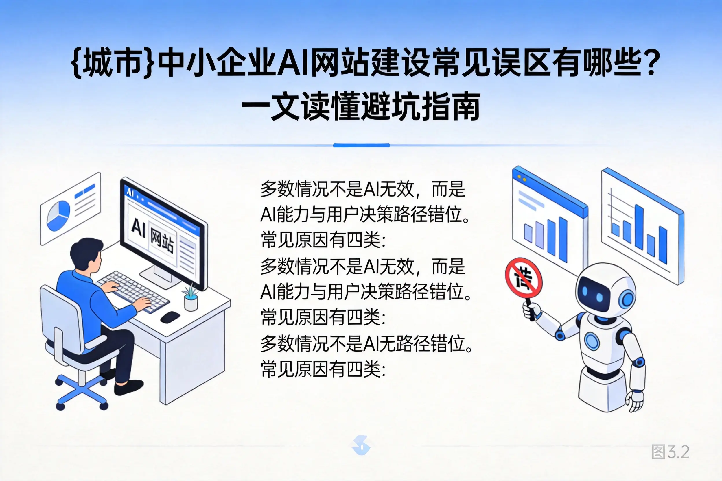 双河中小企业AI网站建设常见误区有哪些？一文读懂避坑指南
