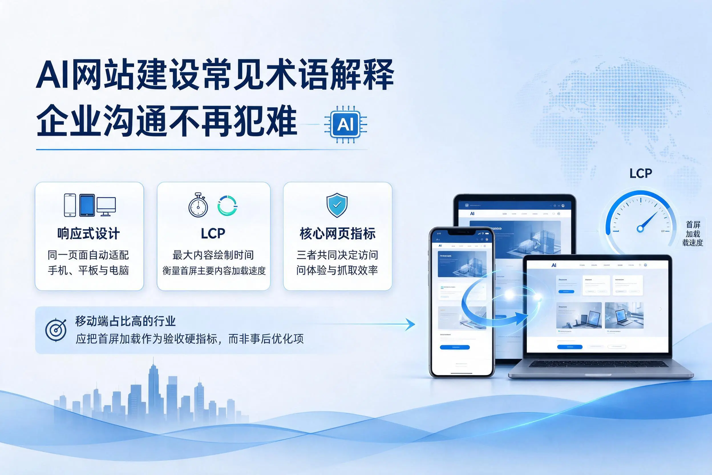 AI网站建设常见术语解释,双河企业沟通不再犯难
